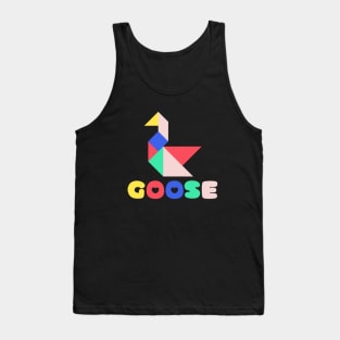 Origami Goose Tank Top